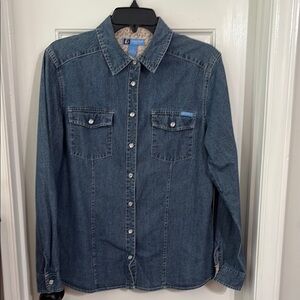 Duck Head Classic Indigo Denim Shirt- medium
